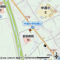 ダイハツ広島販売竹原店周辺の地図