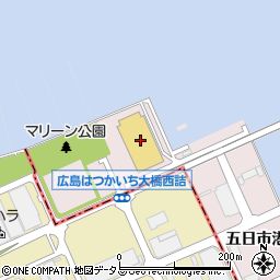 ホームプラザナフコ西広島店周辺の地図