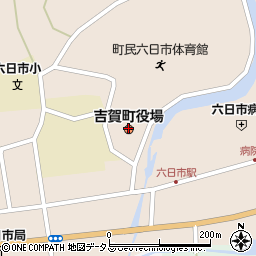 島根県吉賀町（鹿足郡）周辺の地図