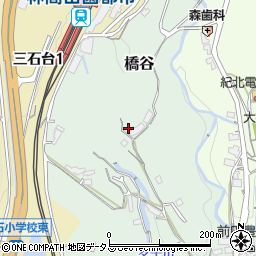 和歌山県橋本市橋谷847周辺の地図
