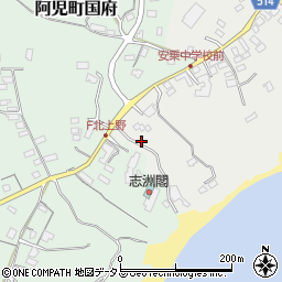 三重県志摩市阿児町安乗1433-10周辺の地図