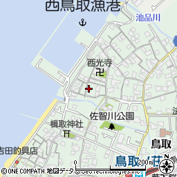 大阪府阪南市鳥取1076周辺の地図