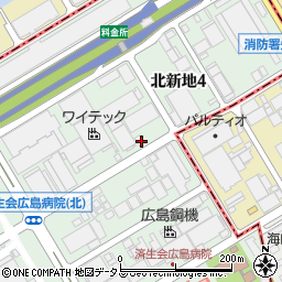 矢野運送株式会社　配車センター周辺の地図