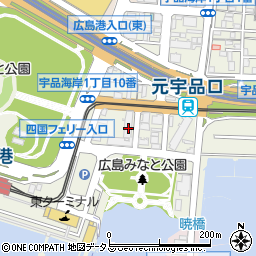 ヴェルポート広島周辺の地図