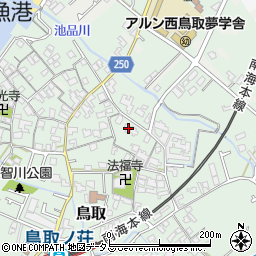 大阪府阪南市鳥取1277周辺の地図