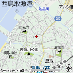 大阪府阪南市鳥取1192周辺の地図
