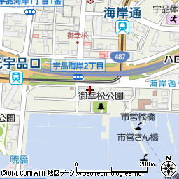 広島荷役株式会社　本社営業部周辺の地図