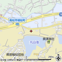 香川県高松市植松町226周辺の地図