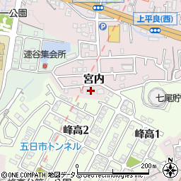 広島県廿日市市宮内76周辺の地図