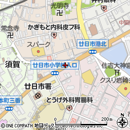 広島県廿日市市廿日市2丁目11周辺の地図