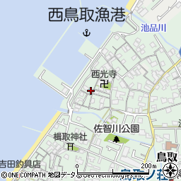 大阪府阪南市鳥取1088周辺の地図