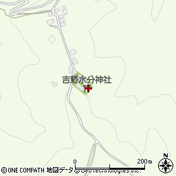 吉野水分神社周辺の地図