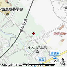 大阪府阪南市鳥取48周辺の地図