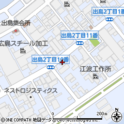 株式会社ニシモト　鈑金塗裝部周辺の地図