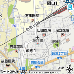 岡本光月堂周辺の地図