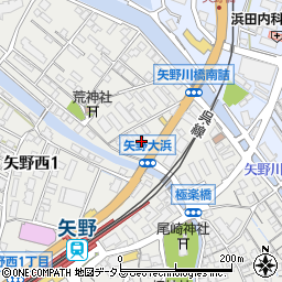 セブンイレブン広島矢野西店周辺の地図