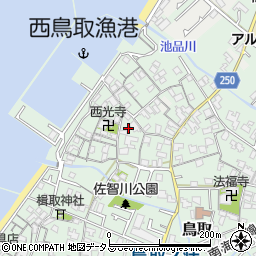 大阪府阪南市鳥取1174周辺の地図