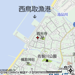 大阪府阪南市鳥取1093周辺の地図