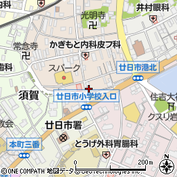 フローレンス亀田周辺の地図