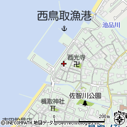 大阪府阪南市鳥取1630周辺の地図
