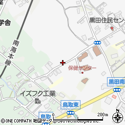 大阪府阪南市黒田199周辺の地図