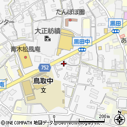 大阪府阪南市黒田382周辺の地図