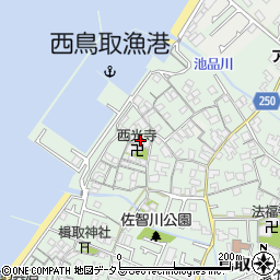 大阪府阪南市鳥取1098周辺の地図