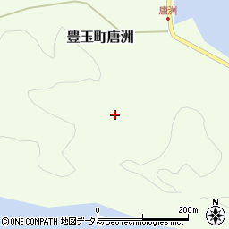 長崎県対馬市豊玉町唐洲149周辺の地図