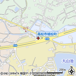 香川県高松市植松町230周辺の地図