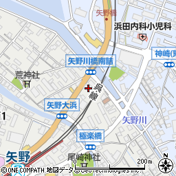 コンツェルトパーク矢野参番館周辺の地図