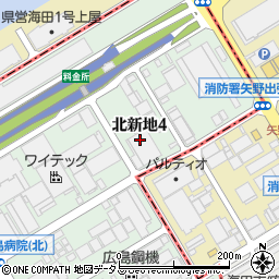 マツダロジスティクス株式会社　陸上輸送サービス海田第三物流センター周辺の地図