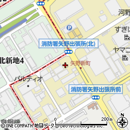 ファミリーマート広島東部流通団地店周辺の地図