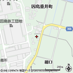 広島県尾道市因島重井町517周辺の地図