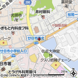 広島県廿日市市天神12周辺の地図