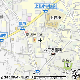 大阪府阪南市黒田614周辺の地図