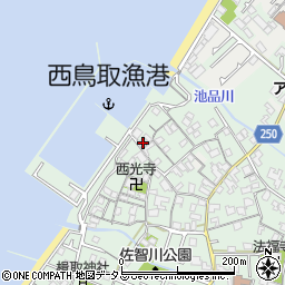 大阪府阪南市鳥取1103周辺の地図