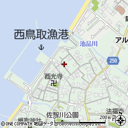 大阪府阪南市鳥取1113周辺の地図