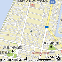 アイレックス屋島Ｂ周辺の地図