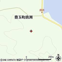 長崎県対馬市豊玉町唐洲187周辺の地図
