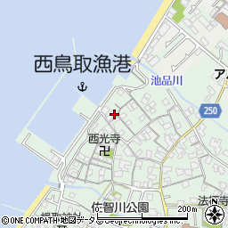 大阪府阪南市鳥取1104周辺の地図