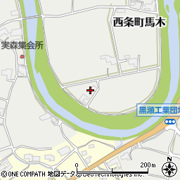 広島県東広島市西条町馬木188周辺の地図