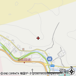 奈良県下市町（吉野郡）岩森周辺の地図