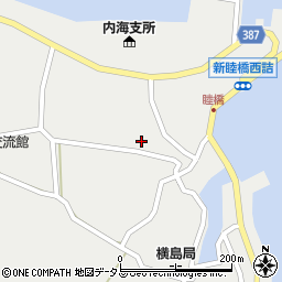 広島県福山市内海町36-3周辺の地図
