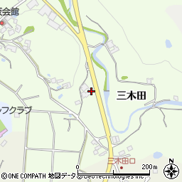 兵庫県洲本市中川原町三木田195周辺の地図