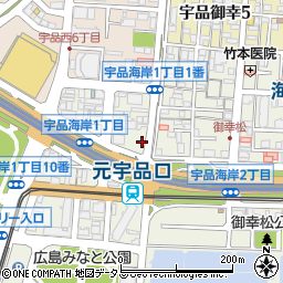 株式会社広島シッピング周辺の地図