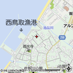 大阪府阪南市鳥取1127周辺の地図