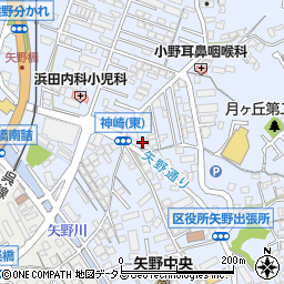 神埼周辺の地図