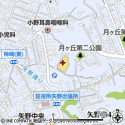 生協ひろしまコープ矢野東周辺の地図