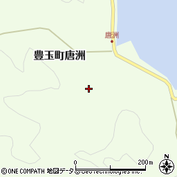 長崎県対馬市豊玉町唐洲133周辺の地図