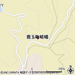 長崎県対馬市豊玉町嵯峨周辺の地図